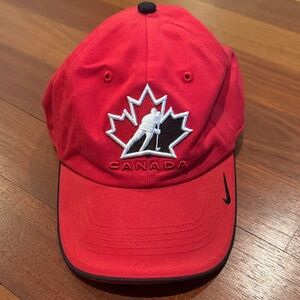 Nike Red Canada Maple Leaf Cap